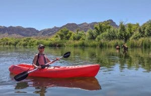 Saguaro Lake Guest Ranch kayaking